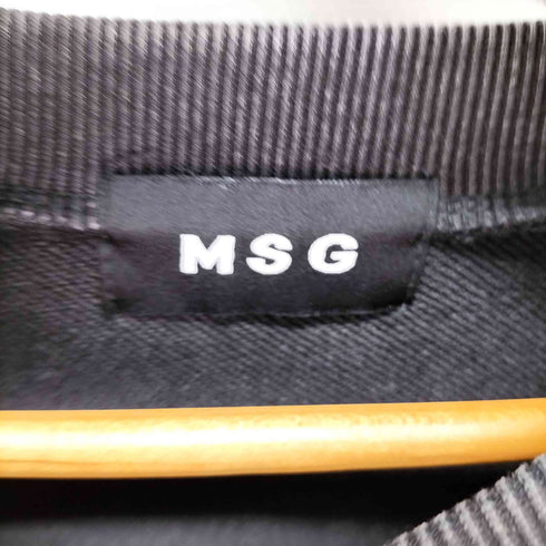 MSG オーバーサイズドローコードゲームスウェット ゲームシャツ サッカーシャツ ユニフォームTシャツ メンズ JPN:M
