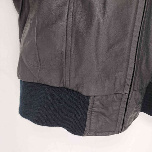 REDOX カウレザー ジップアップブルゾン メンズ import:M