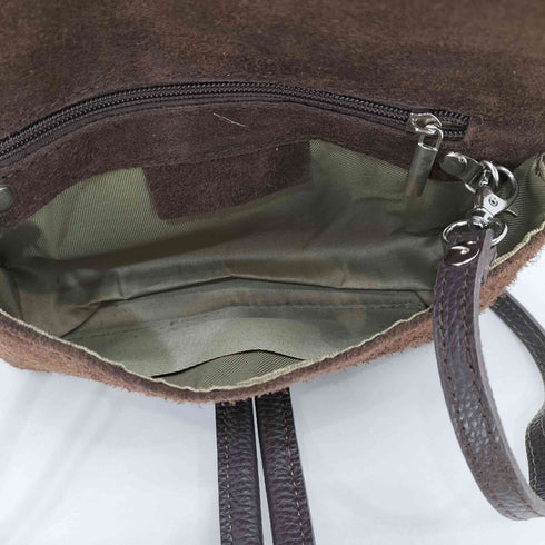e-LOOK + Plus SUEDE MICHELLE ショルダーバッグ レディース