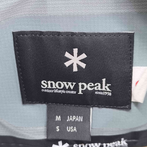 スノーピーク Snow Peak ナイロン アノラックパーカー メンズ JPN:M
