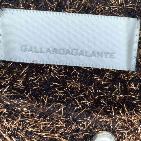 ガリャルダガランテ GALLARDAGALANTE 23aw フェザーラメカーディガン レディース FREE