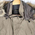 ABURAYSIA ラクーンファー フーデッド パテッドジャケット メンズ JPN:L