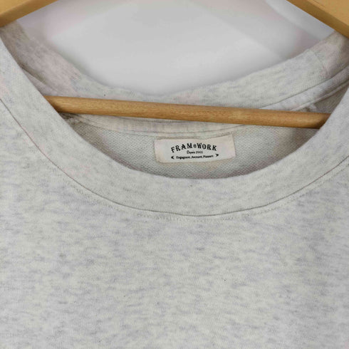 フレームワーク FRAMeWORK ラグラン スウェット S/S Tシャツ レディース