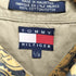 トミーヒルフィガー TOMMY HILFIGER 総柄 半袖 ボタンダウンシャツ メンズ import:L