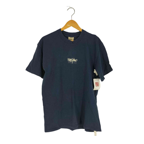 モッシモ MOSSIMO 90S USA製 シングルステッチ 両面ロゴ Tシャツ メンズ import:M