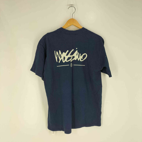 モッシモ MOSSIMO 90S USA製 シングルステッチ 両面ロゴ Tシャツ メンズ import:M