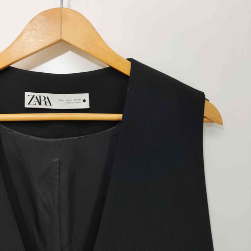 ザラ ZARA バックル ベスト ジレ レディース import:L