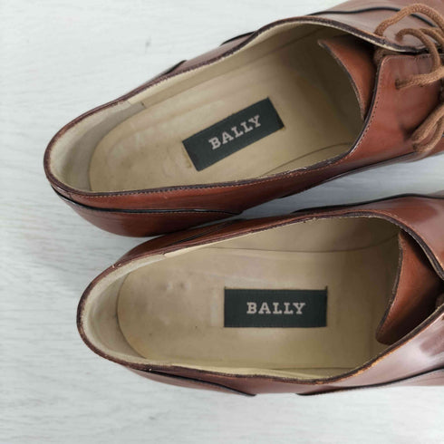 バリー BALLY イタリア製 本革 ストレートチップ シューズ レディース 37 1/2