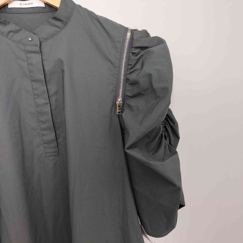チノ CINOH 24SS THE TOKYO別注 GATHERED SLEEVE DRESS ギャザースリーブワンピース レディース JPN:38