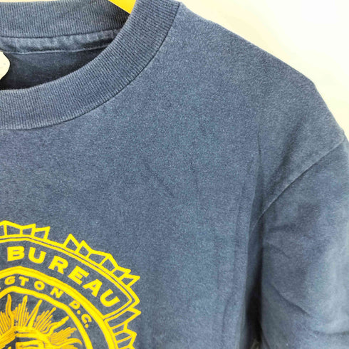 ヘインズ Hanes 90S USA製 eight ball records 両面プリントTシャツ シングルステッチ メンズ import:M