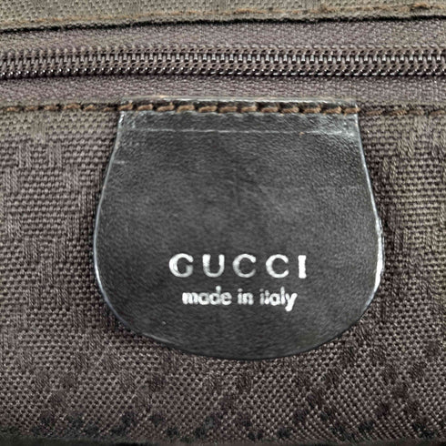 グッチ GUCCI ナイロンキャンバス トートバッグ ハンドバッグ レディース