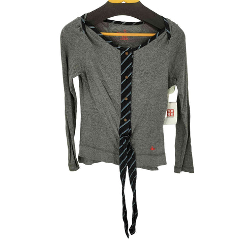 ヴィヴィアンウエストウッドレッドレーベル Vivienne Westwood RED LABEL ストライプタイ コットンウール カーディガン レディース 13