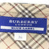 バーバリーブルーレーベル BURBERRY BLUE LABEL 裏地ノバチェック ワンポイント刺繍 フリル デニムワンピース レディース JPN:36