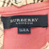 バーバリーロンドン BURBERRY LONDON ノバチェック ワンポイント刺繍 ノースリーブトップス タンクトップ レディース 160A