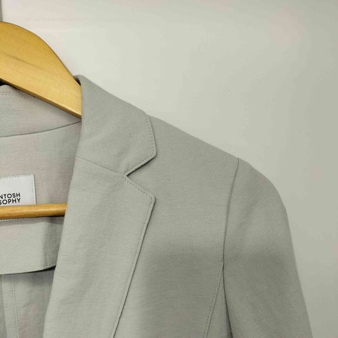 マッキントッシュフィロソフィー MACKINTOSH PHILOSOPHY 25SS DRY OXFORD テーラードジャケット レディース JPN:38
