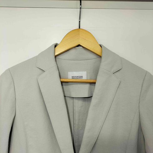 マッキントッシュフィロソフィー MACKINTOSH PHILOSOPHY 25SS DRY OXFORD テーラードジャケット レディース JPN:38