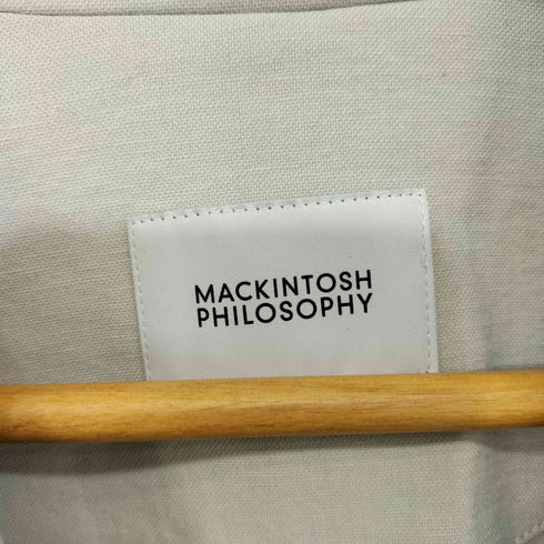 マッキントッシュフィロソフィー MACKINTOSH PHILOSOPHY 25SS DRY OXFORD テーラードジャケット レディース JPN:38