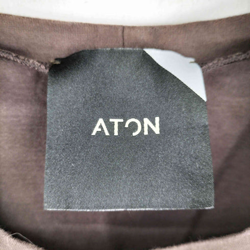 エイトン ATON SUVIN 60/2 OVERSIZED S/S T-SHIRT メンズ JPN:4