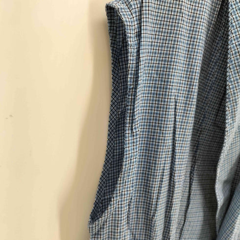 ポロラルフローレン POLO RALPH LAUREN スモールポニー刺繍 チェックロングベスト メンズ S/M