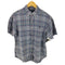 ラルフローレン RALPH LAUREN CUSTOM FIT リネン100 チェック S/S ボタンダウンシャツ メンズ L