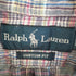 ラルフローレン RALPH LAUREN CUSTOM FIT リネン100 チェック S/S ボタンダウンシャツ メンズ L