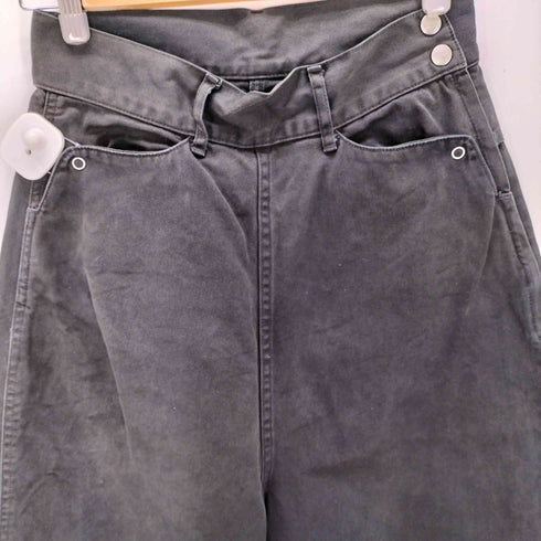 オーディナリーフィッツ Ordinary fits RANCH PANTS ハイウエストワイドパンツ レディース 0