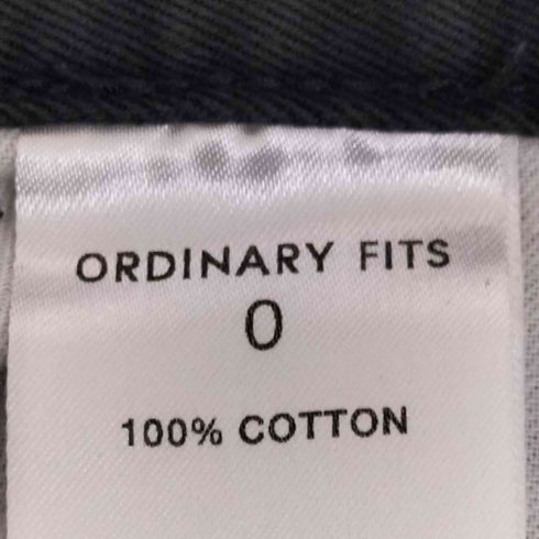 オーディナリーフィッツ Ordinary fits RANCH PANTS ハイウエストワイドパンツ レディース 0