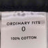 オーディナリーフィッツ Ordinary fits RANCH PANTS ハイウエストワイドパンツ レディース 0