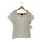 ローレンラルフローレン LAUREN RALPH LAUREN 90s~00s 緑タグ シャーリング ラウンドネック S/S Tシャツ レディース import:L