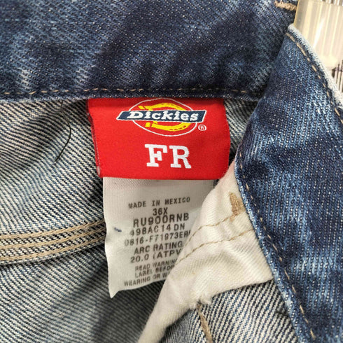 ディッキーズ Dickies FR 難燃性 ワイドデニムペインターパンツ メンズ FR:36-38
