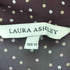 ローラアシュレイ LAURA ASHLEY ドット柄 半袖 シアーワンピース レディース 13