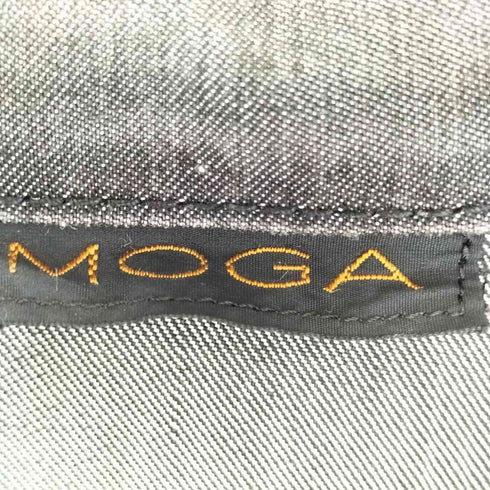 モガ MOGA スナップボタン 七分袖 ストレッチシャツ レディース