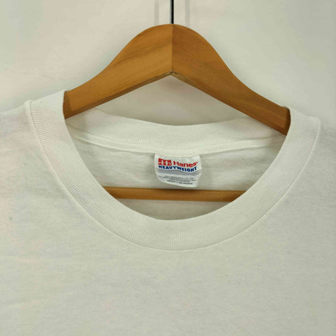ヘインズ Hanes 90S USA製 HOOTERS 両面プリント S/S Tシャツ メンズ import:L