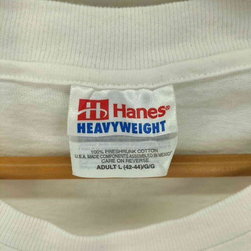 ヘインズ Hanes 90S USA製 HOOTERS 両面プリント S/S Tシャツ メンズ import:L