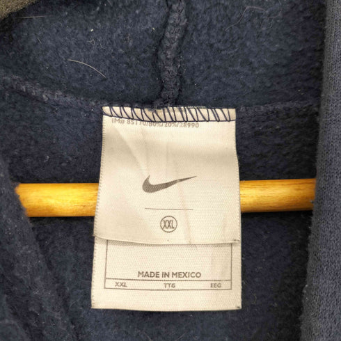 ナイキ NIKE 90S 銀タグ スウッシュ刺繍 プルオーバーパーカー メンズ import:XXL