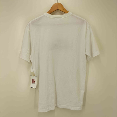 ラコステ LACOSTE ビッグ ロゴ 刺繍 S/S クルーネック Tシャツ メンズ import:M