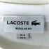 ラコステ LACOSTE ビッグ ロゴ 刺繍 S/S クルーネック Tシャツ メンズ import:M