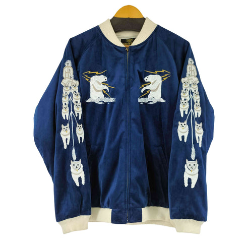 ヒューストン HOUSTON 別珍 スーベニアジャケット メンズ import:XXL