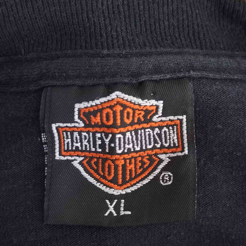 ハーレーダビッドソン HARLEY-DAVIDSON 90s USA製 両面プリント Tシャツ メンズ XL