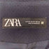 ザラ ZARA クロップド フェイクポケット ノーカラージャケット レディース import:XS