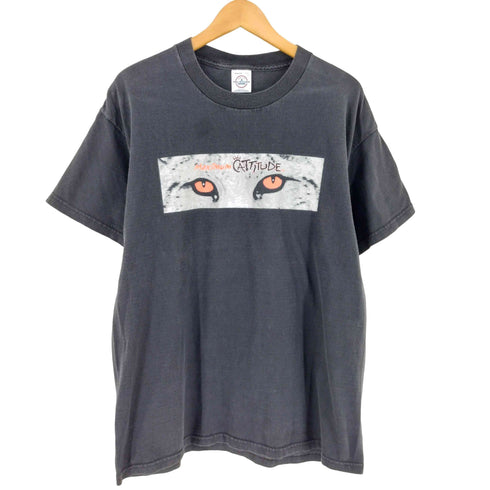 デルタプロウェイト DELTA PRO WEIGHT 00s ネコ プリント Tシャツ メンズ L