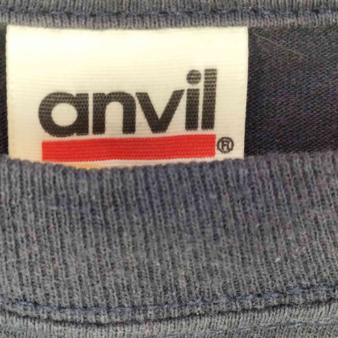 アンビル Anvil 00S MIYATA LIQUOR STORE ラバープリント Tシャツ メンズ import:L