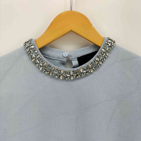 ザラ ZARA ジュエルニット トップス レディース import:S