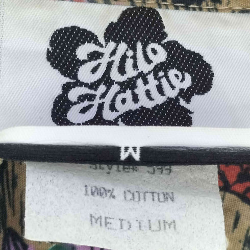 Hilo Hattie 90s ハワイ USA製 花柄アロハシャツ メンズ import:M
