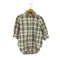 ポロラルフローレン POLO RALPH LAUREN Relaxed Fit Plaid Puff-Sleeve Shirt 現行タグ チェック フリルカラー 七分袖 パフスリーブシャツ レディース US:0-2