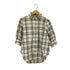 ポロラルフローレン POLO RALPH LAUREN Relaxed Fit Plaid Puff-Sleeve Shirt 現行タグ チェック フリルカラー 七分袖 パフスリーブシャツ レディース US:0-2