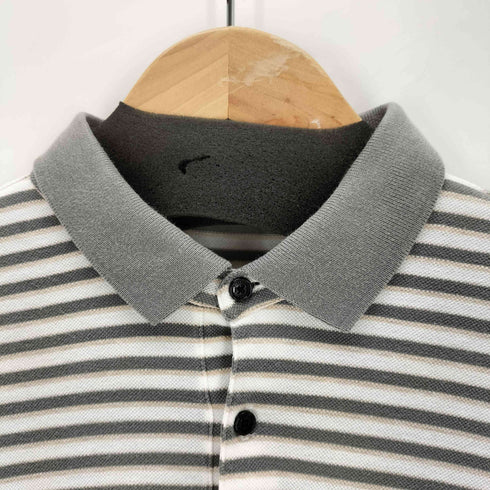 バーバリーロンドン BURBERRY LONDON ワンポケットS/Sボーダーポロシャツ メンズ M