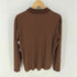イッセイミヤケ ISSEY MIYAKE 96SS レーヨンポリ L/S ポロシャツ レディース M