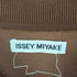 イッセイミヤケ ISSEY MIYAKE 96SS レーヨンポリ L/S ポロシャツ レディース M