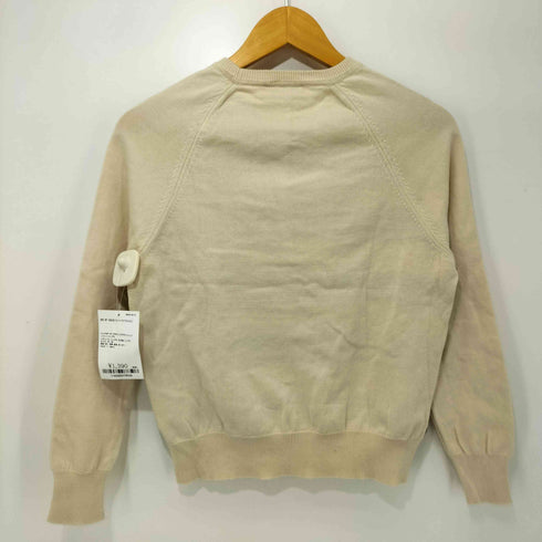 シーバイクロエ SEE BY CHLOE マルチボーダーデザインラグランコットンニットトップス レディース FR:36